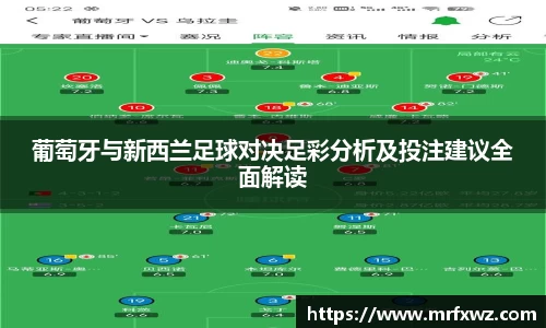 葡萄牙与新西兰足球对决足彩分析及投注建议全面解读